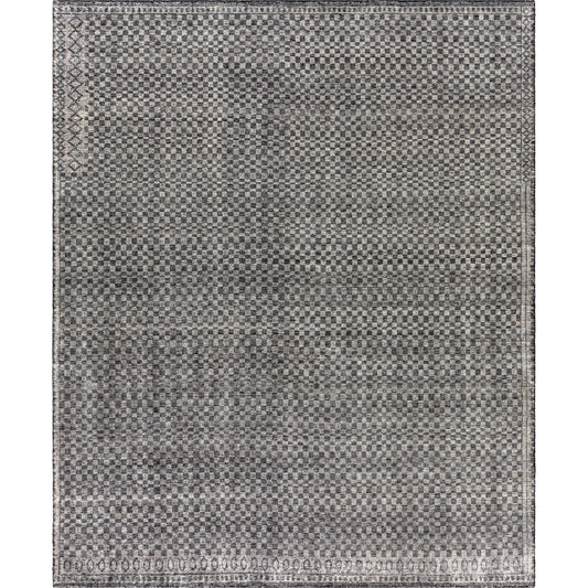 Malaga Rug - 25151 by Surya in ivory, black. Made from 100% wool in a unique style.