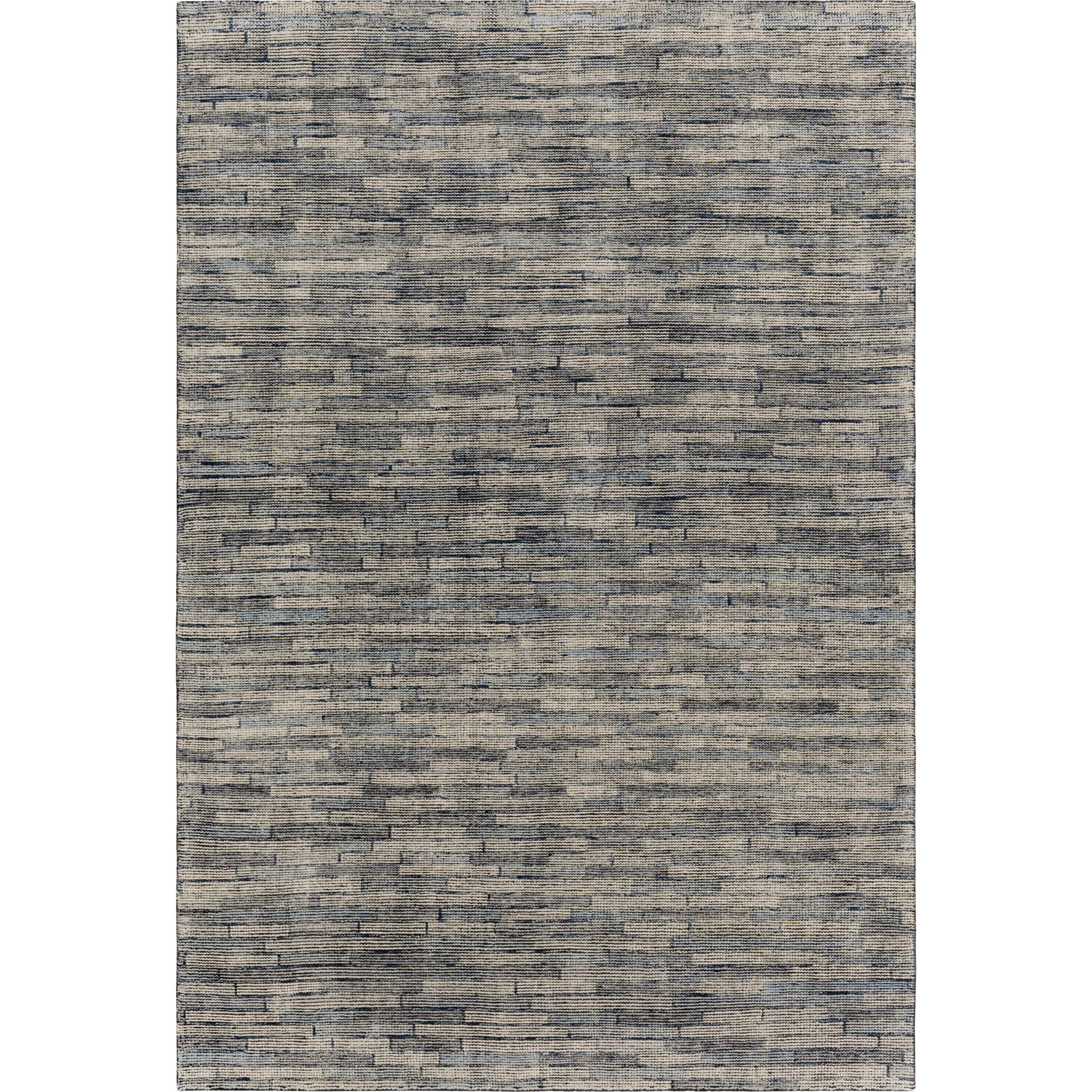 Malaga Rug - 26055 by Surya in ink blue, denim, light sage, light olive. Made from 90% wool, 10% polyester in a unique style.