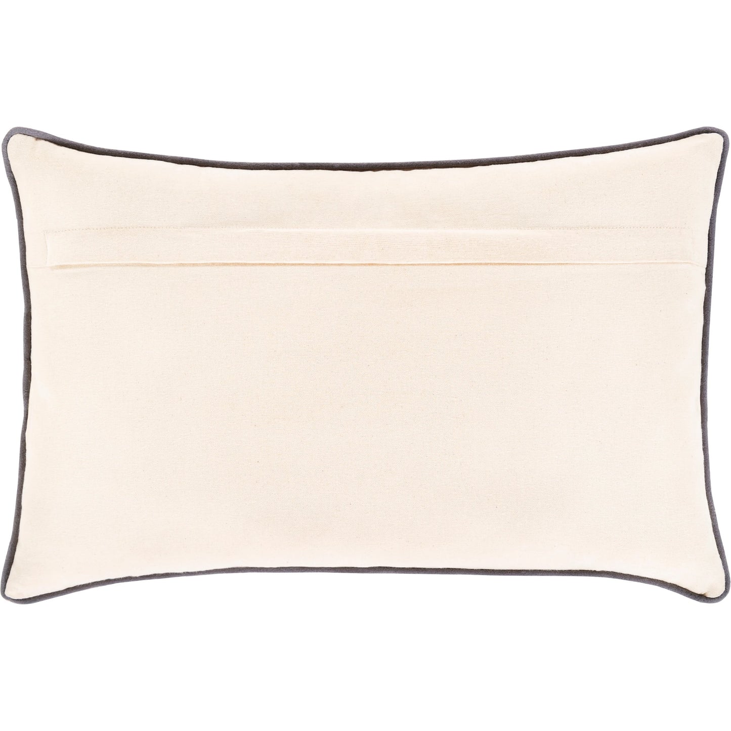 002 SI-1886360,SI-1886361 | Additional Silo | Mila Pillow - 9438 by Surya in ivory, gray, camel. Made from 97% cotton, 3% viscose, 100% cotton in a eclectic & global style.