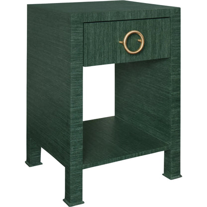 Malcolm One Drawer Side Table by Worlds Away. Made from unique in a eclectic & global style.