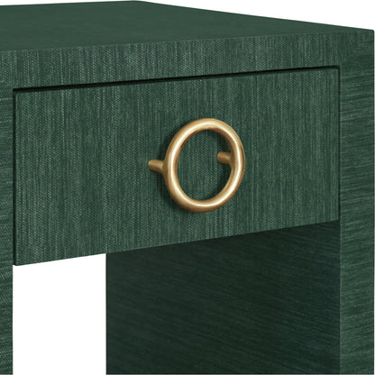 Malcolm One Drawer Side Table by Worlds Away. Made from unique in a eclectic & global style.