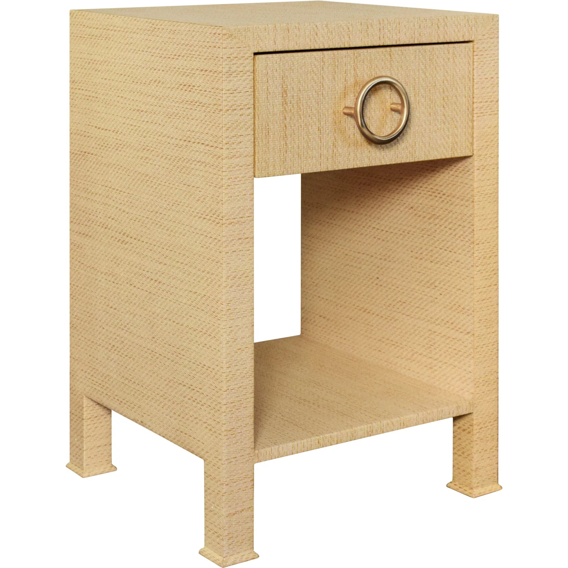 Malcolm One Drawer Side Table by Worlds Away. Made from unique in a eclectic & global style.