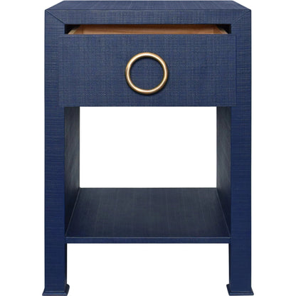 Malcolm One Drawer Side Table by Worlds Away. Made from unique in a eclectic & global style.