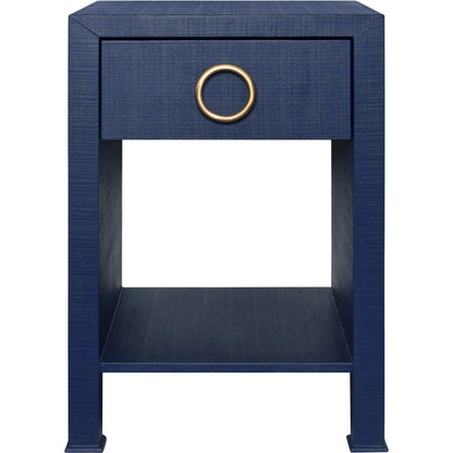 Malcolm One Drawer Side Table by Worlds Away. Made from unique in a eclectic & global style.