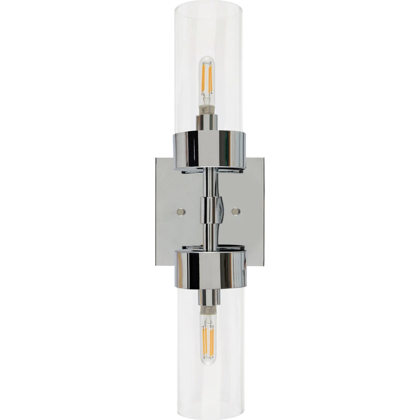001 SI-2528479 | Primary Silo | Manarola Wall Sconce by Livabliss in clear, metallic brass and metallic, chrome, electroplated. Made from iron, glass in a unique style.