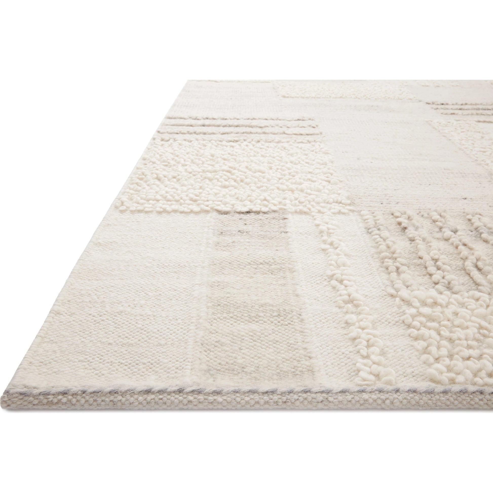 Manfred MAN-01 Rug by Loloi. Made from wool, cotton, polyester in a unique style.