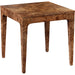 Mappa Side Table by LH Imports. Made from mappa burl veneer, mdf in a transitional style.