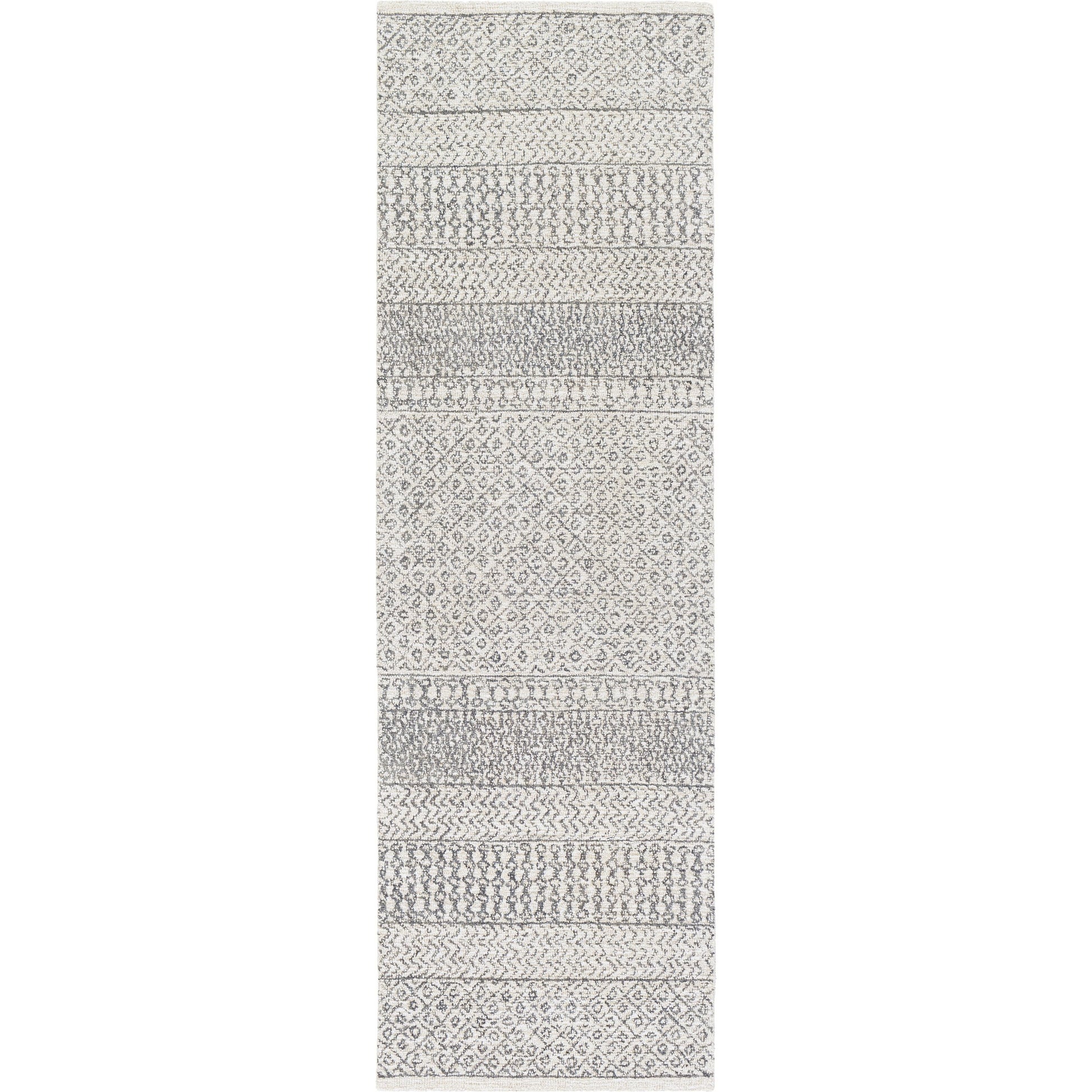 Maroc Rug by Livabliss in light beige, oatmeal, charcoal, black. Made from unique in a unique style.