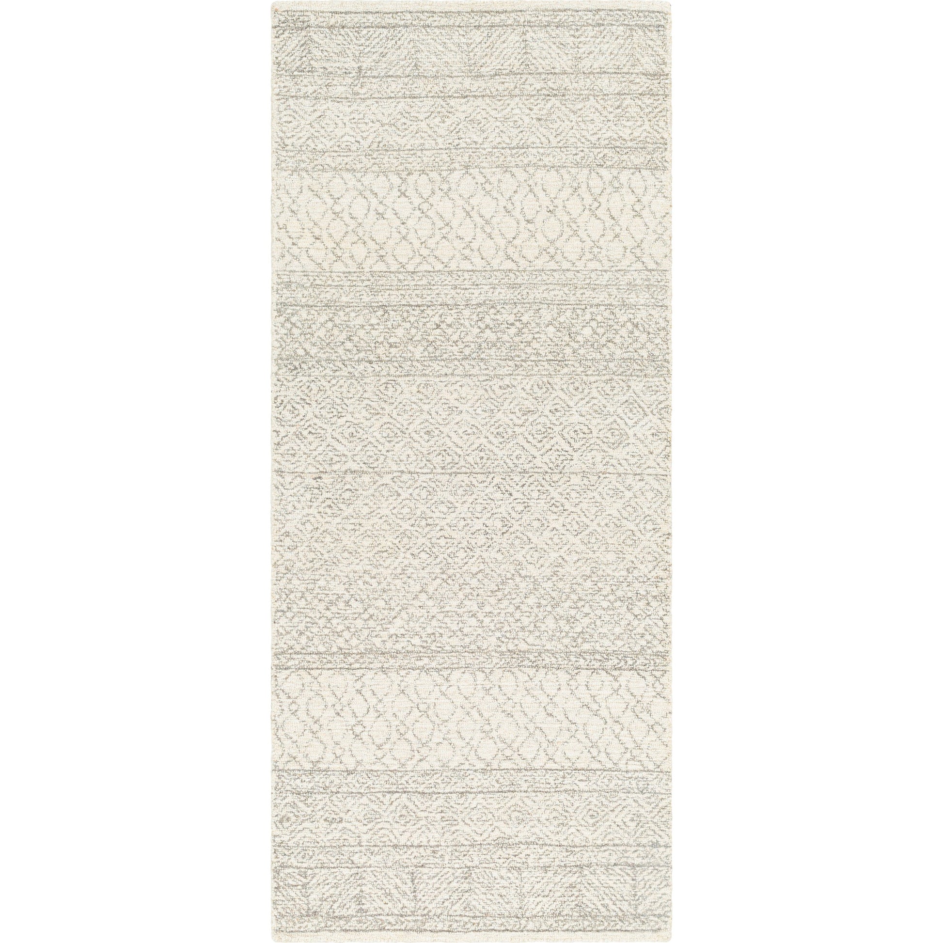 Lustro Rug by Livabliss in ivory, gray, medium gray, dark brown. Made from unique in a modern style.