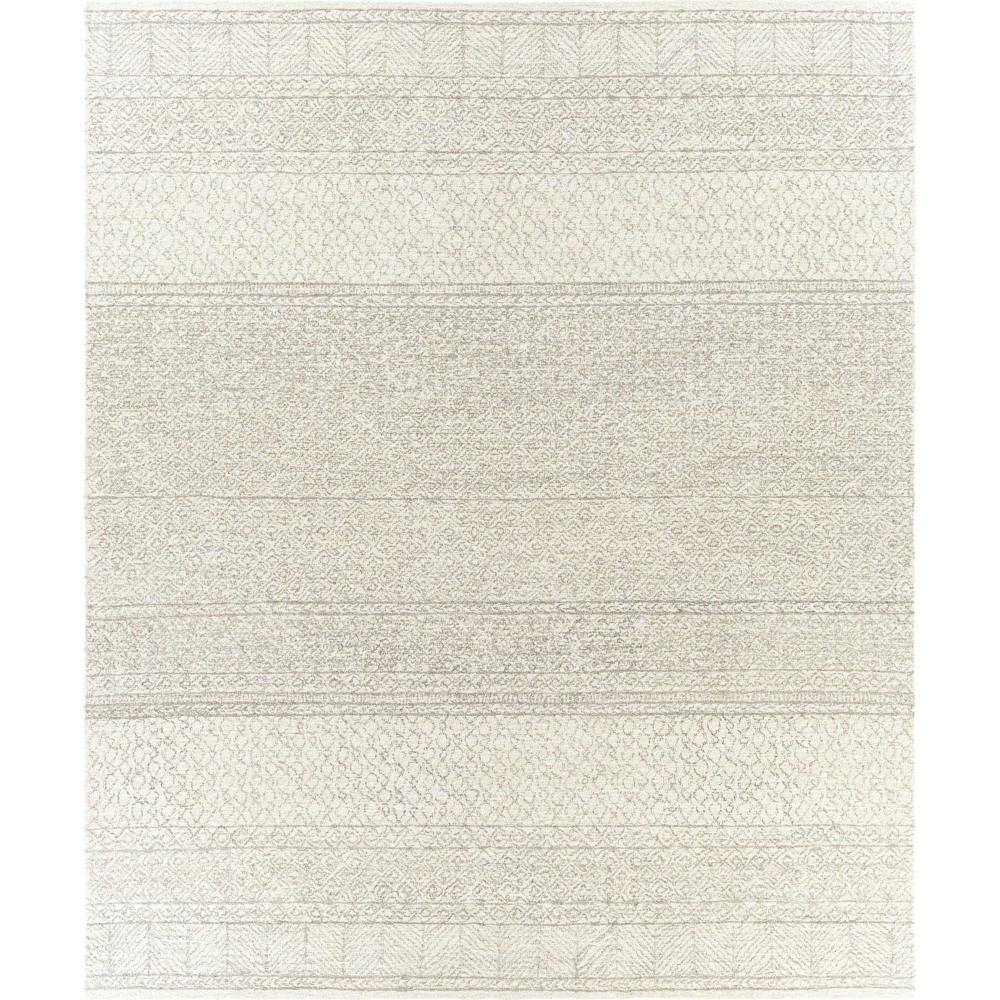 Lustro Rug by Livabliss in ivory, gray, medium gray, dark brown. Made from unique in a modern style.