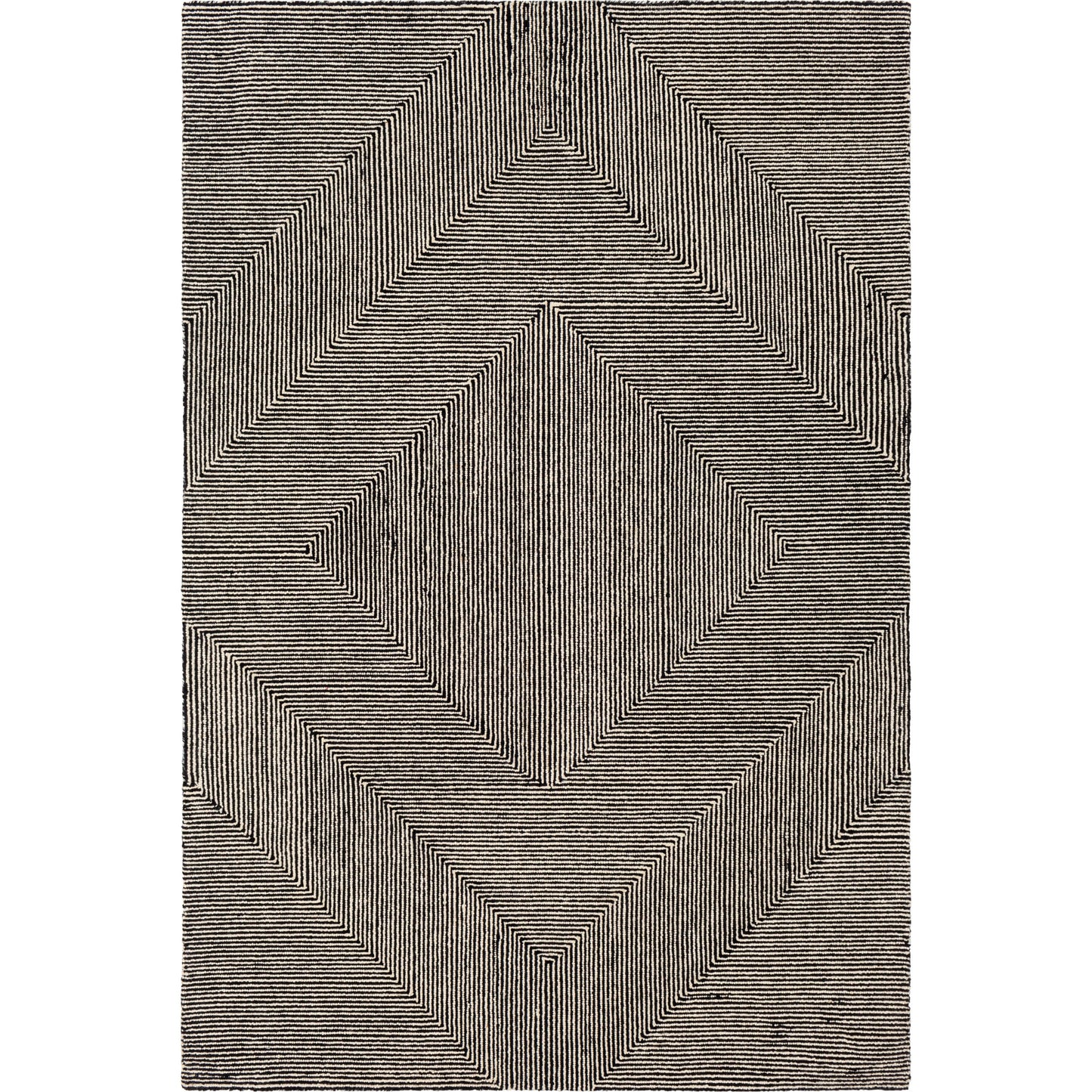 001 SR-882627,SR-882628,SR-882630 | Primary Silo | Maroc Rug - 26231 by Livabliss in cream, black. Made from 100% wool in a unique style.