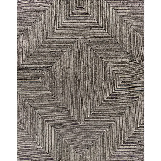 Maroc Rug - 26231 by Livabliss in beige, black. Made from 100% wool in a unique style.