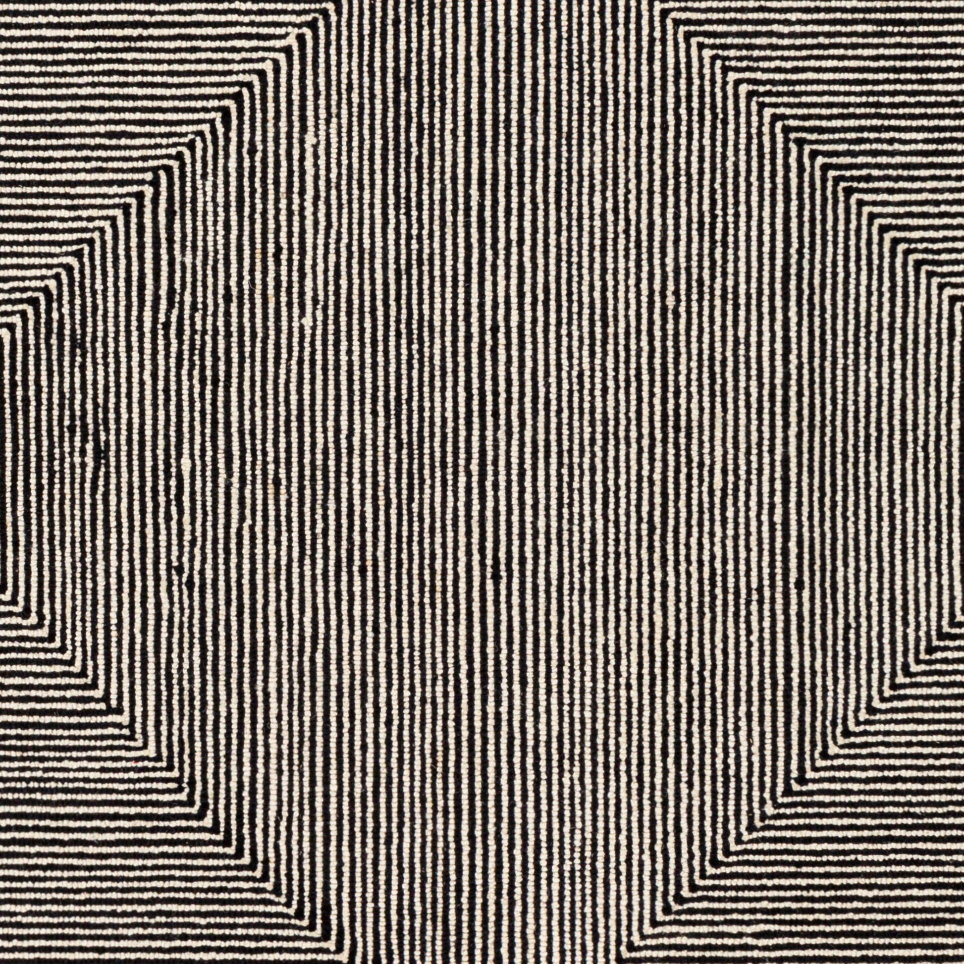 Maroc Rug - 26231 by Livabliss in cream, black. Made from 100% wool in a unique style.