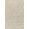 Medium Gray, Cream / 2' x 3'