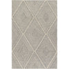 Gray, Cream / 2' x 3'