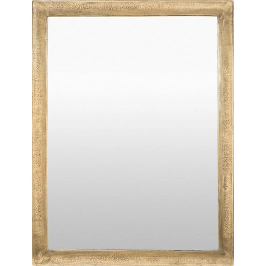 Marasim Accent Mirror by Surya in gold. Made from aluminum in a transitional style.