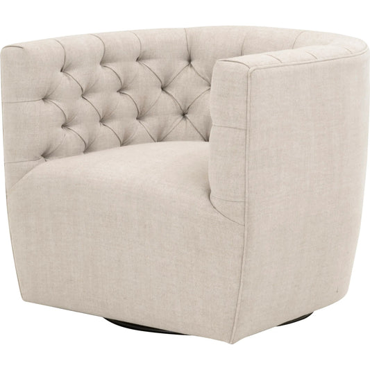 Marcel Swivel Club Chair by Essentials For Living. Made from unique in a transitional style.