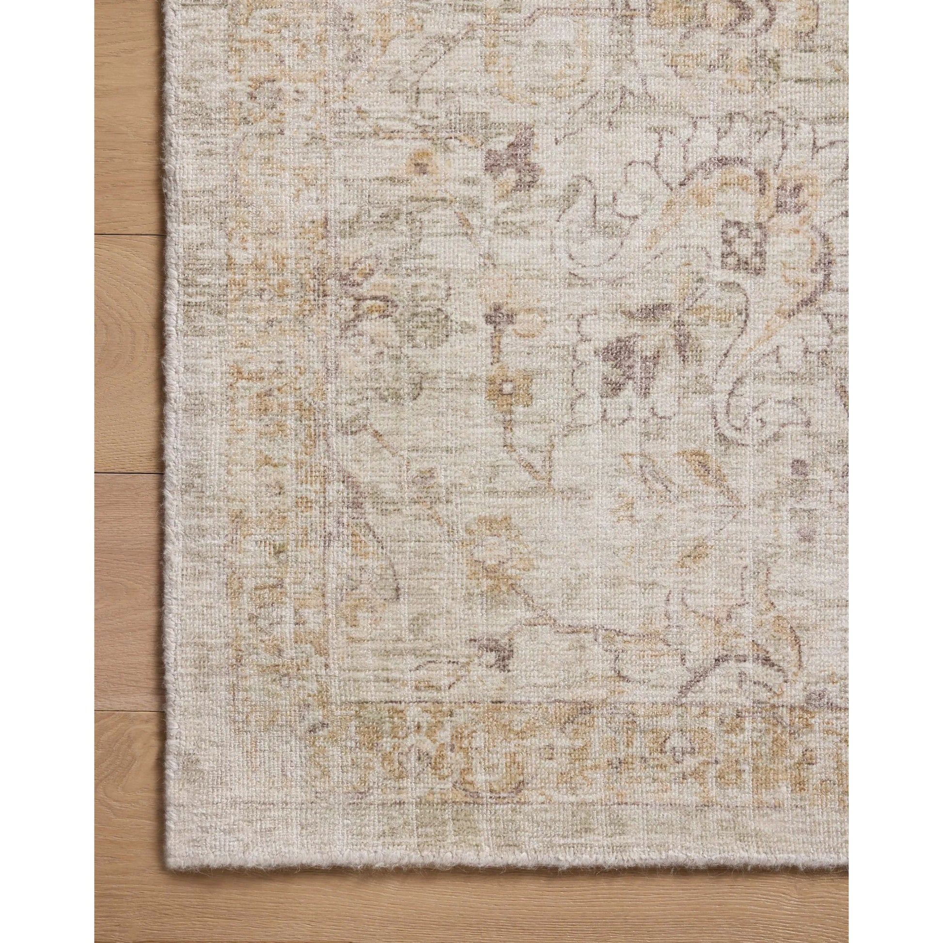 Marcella MAC-01 Rug by Loloi in sage, gold. Made from wool, viscose in a unique style.