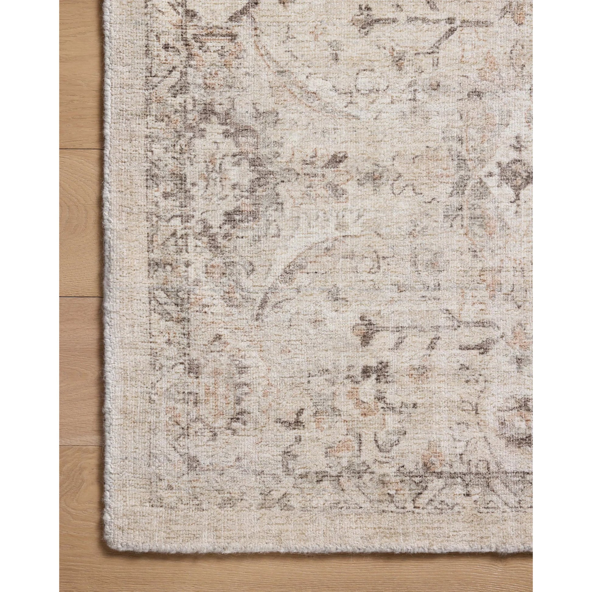 Marcella MAC-03 Rug by Loloi in cream, pebble. Made from wool, viscose in a unique style.