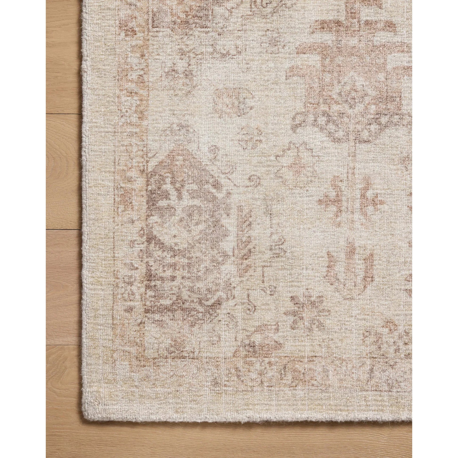 Marcella MAC-04 Rug by Loloi in sand, terracotta. Made from wool, viscose in a unique style.