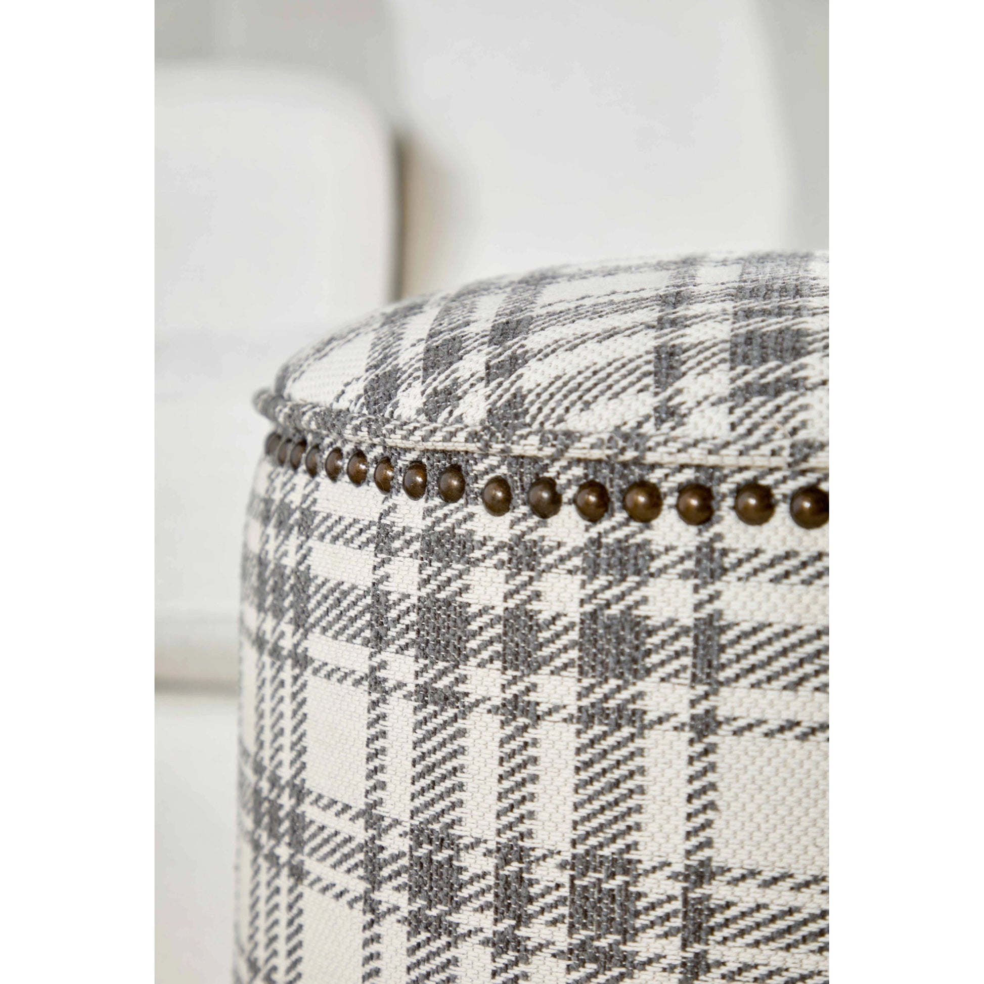 Marlow Ottoman by Essentials For Living in bisque and bisque french linen. Made from 100% french linen in a transitional style.