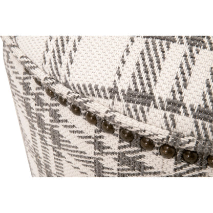 Marlow Ottoman by Essentials For Living in bisque and bisque french linen. Made from 100% french linen in a transitional style.