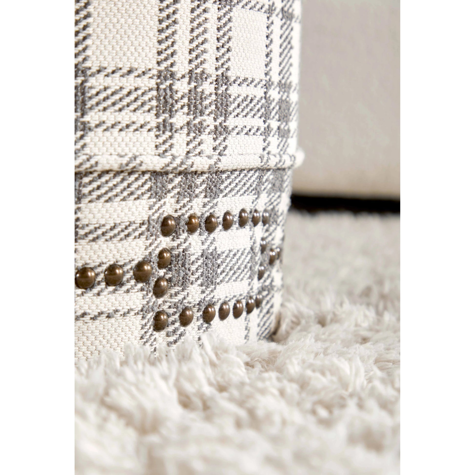 Marlow Ottoman by Essentials For Living in bisque and bisque french linen. Made from 100% french linen in a transitional style.