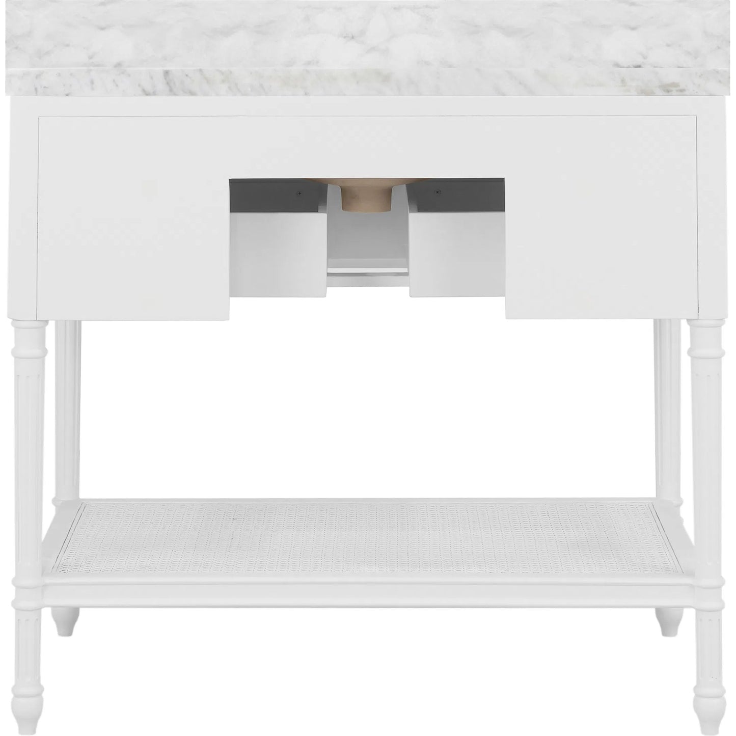 002 SI-2322972 | Additional Silo | Martha Bath Vanity by Worlds Away in white. Made from unique in a modern style.