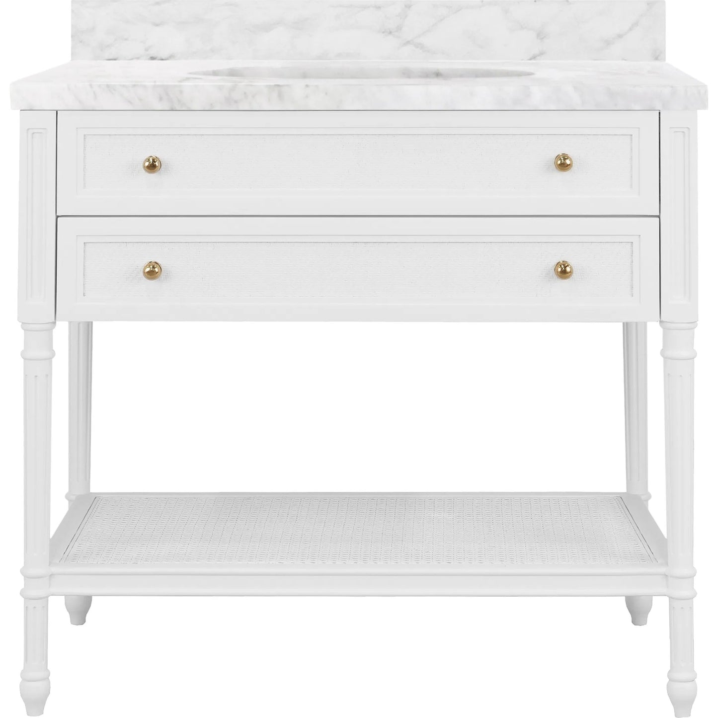001 SI-2322972 | Primary Silo | Martha Bath Vanity by Worlds Away in white. Made from unique in a modern style.