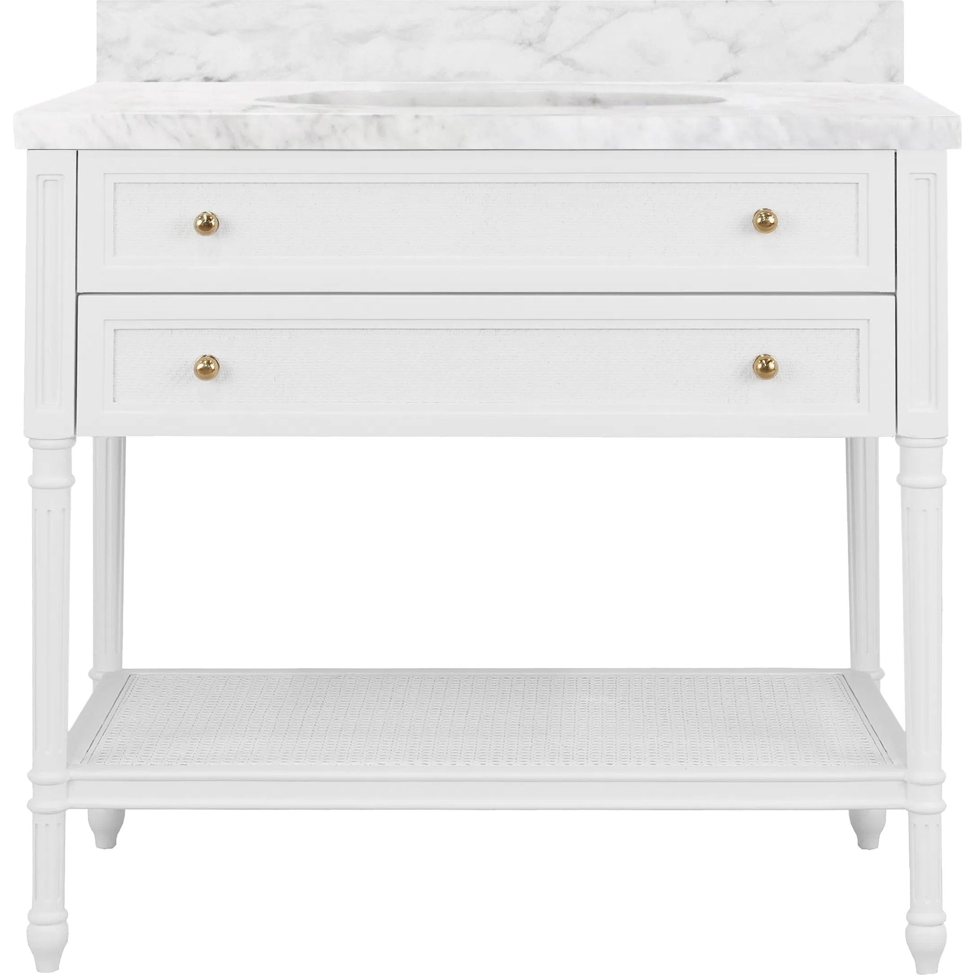 Martha Bath Vanity by Worlds Away in white. Made from unique in a modern style.