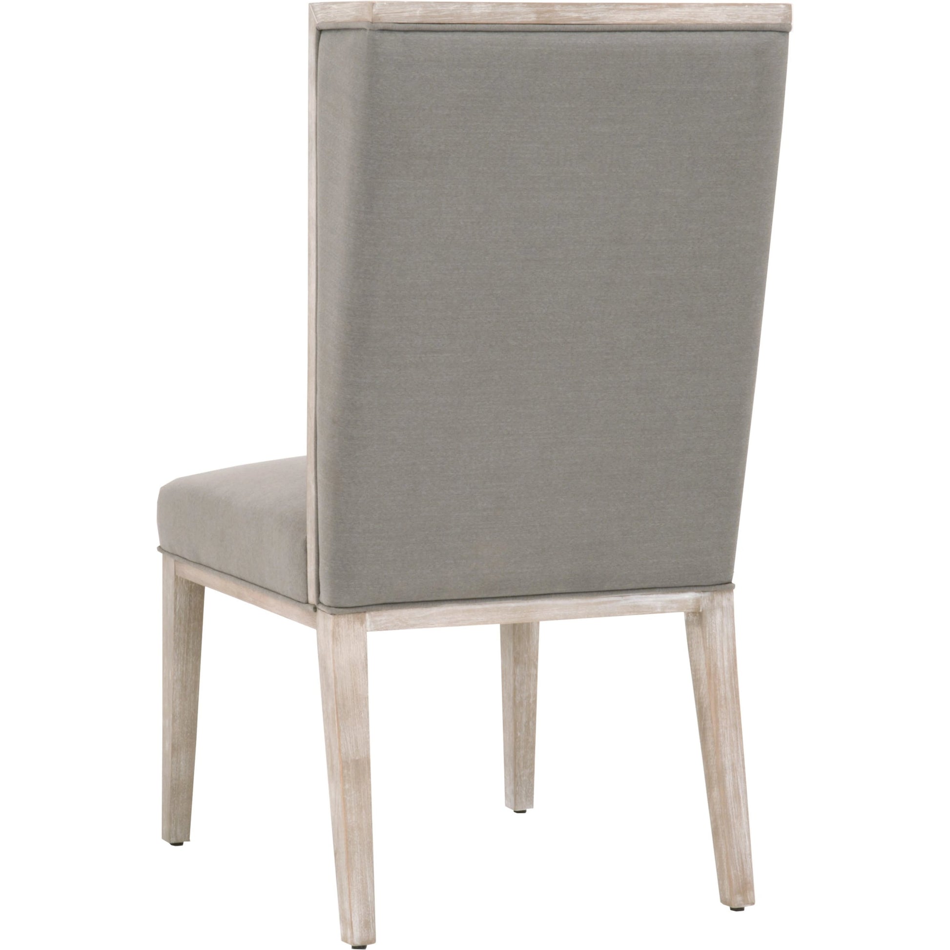 Martin Wing Back Chair (Set of 2) by Essentials For Living in gray. Made from solid rubberwood, solid pine, 98% polyester, 2% nylon in a modern style.