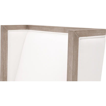 Martin Wing Back Chair (Set of 2) by Essentials For Living in gray. Made from solid rubberwood, solid pine, 98% polyester, 2% nylon in a modern style.