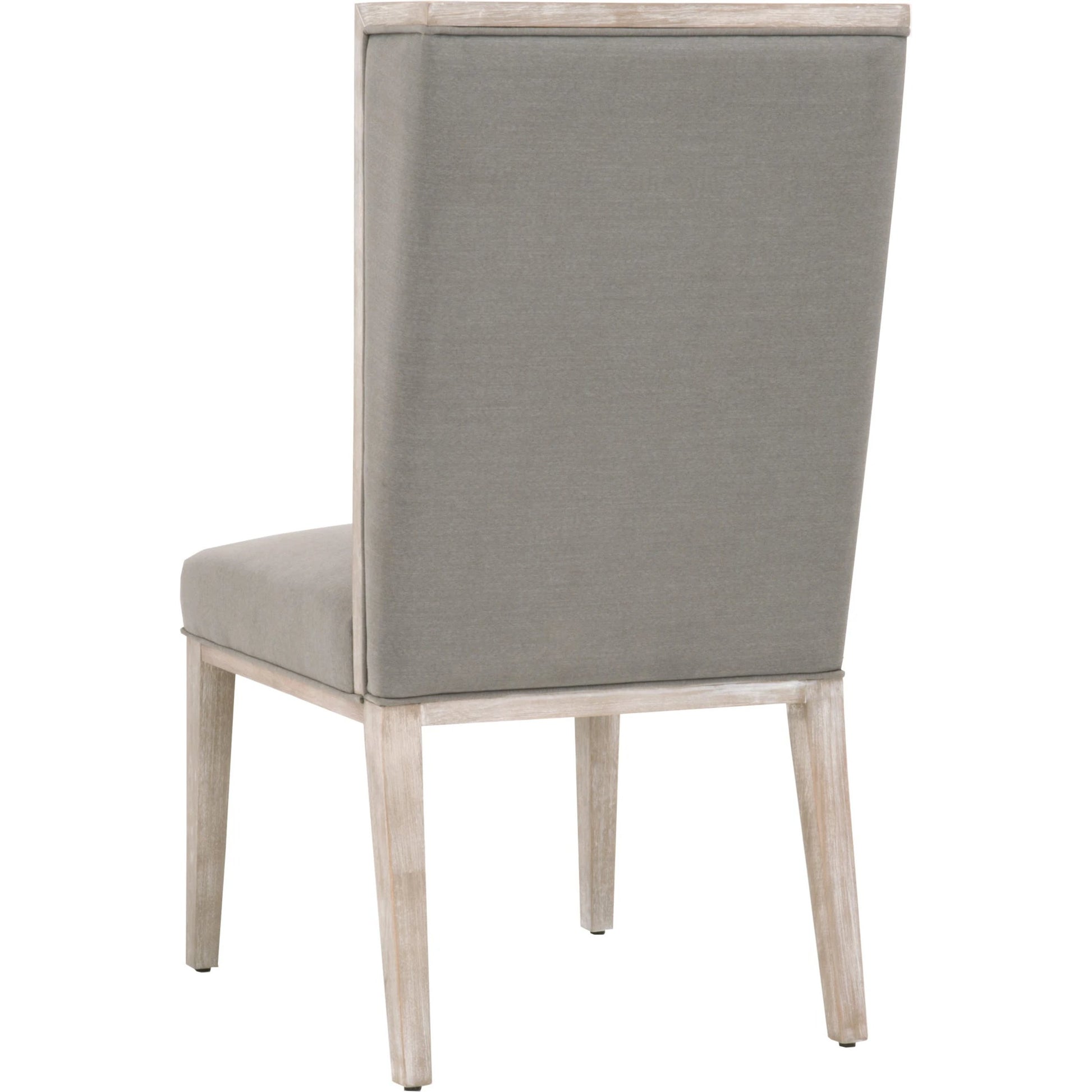 Martin Wing Back Chair (Set of 2) by Essentials For Living in gray. Made from solid rubberwood, solid pine, 98% polyester, 2% nylon in a modern style.