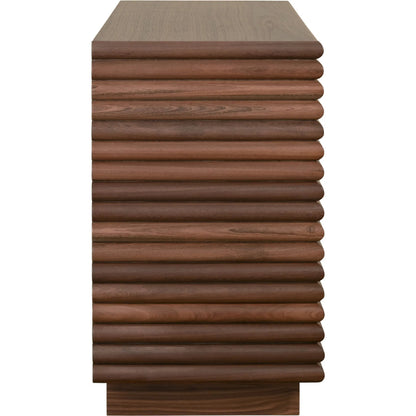 Mateo Three Drawer Side Table by Worlds Away. Made from unique in a unique style.