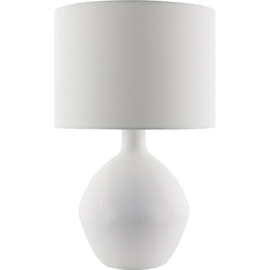 Mably Accent Table Lamp by Livabliss. Made from ceramic, linen, polyester, iron in a unique style.