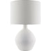 Mably Accent Table Lamp by Livabliss. Made from ceramic, linen, polyester, iron in a transitional style.