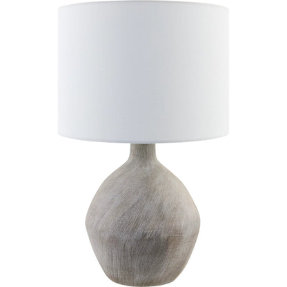Mably Accent Table Lamp by Livabliss. Made from ceramic, linen, polyester, iron in a transitional style.