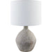 Mably Accent Table Lamp by Livabliss. Made from ceramic, linen, polyester, iron in a transitional style.