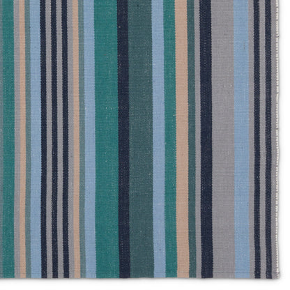 Mazarro MAZ02 Rug by Jaipur Living in teal, blue. Made from 100% polyester in a unique style.