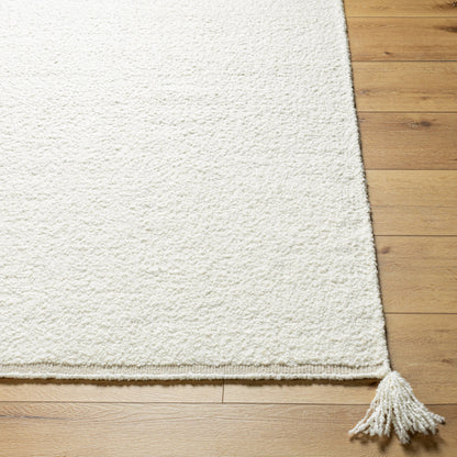 Merino Boucle MBC-2300 Rug by Surya in ivory, cream, off-white. Made from face: 100% new zealand wool, warp: 100% cotton in a unique style.
