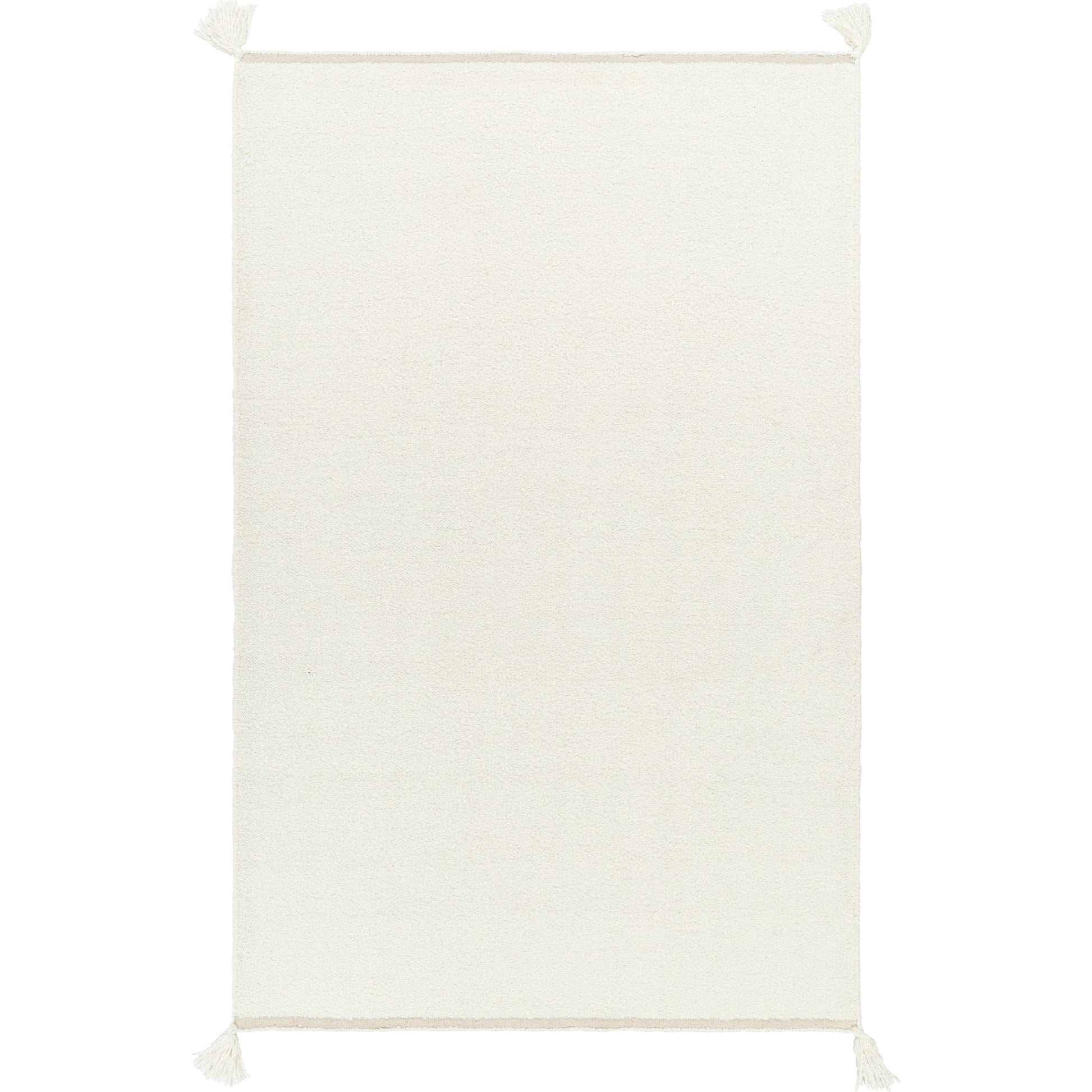 Merino Boucle MBC-2300 Rug by Surya in ivory, cream, off-white. Made from face: 100% new zealand wool, warp: 100% cotton in a unique style.