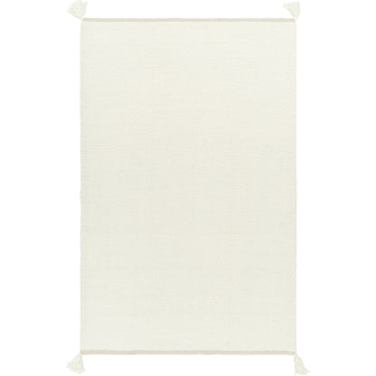 Merino Boucle MBC-2300 Rug by Surya in ivory, cream, off-white. Made from face: 100% new zealand wool, warp: 100% cotton in a unique style.