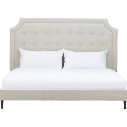 Zest Scooped Welt Upholstered Bed by Zest. Made from mdf, partical board in a modern style.