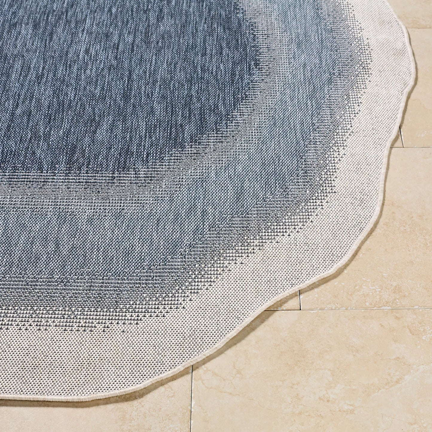 010 SI-2350293,SI-2350294,SI-2350295,SI-2350296 | Closeup | Miami Beach MBH-2315 Indoor/Outdoor Rug by Livabliss. Made from polypropylene in a unique style.