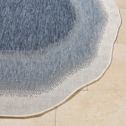 Miami Beach MBH-2315 Indoor/Outdoor Rug by Livabliss. Made from polypropylene in a unique style.