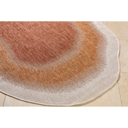 Miami Beach MBH-2315 Indoor/Outdoor Rug by Livabliss. Made from polypropylene in a unique style.