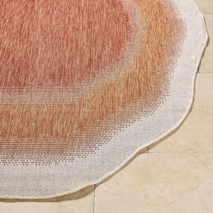 Miami Beach MBH-2315 Indoor/Outdoor Rug by Livabliss. Made from polypropylene in a unique style.
