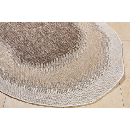 Miami Beach MBH-2315 Indoor/Outdoor Rug by Livabliss. Made from polypropylene in a unique style.