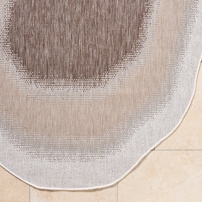 Miami Beach MBH-2315 Indoor/Outdoor Rug by Livabliss. Made from polypropylene in a unique style.