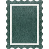 Dark Green, Cream / 2'4" x 3'9"